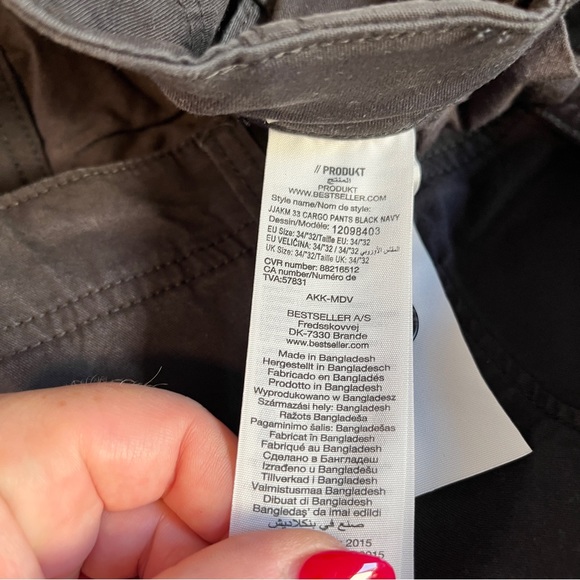 PRODUKT by Jack and Jones Mens Akm Carlo Cargo Pants size 34 - Picture 6 of 7